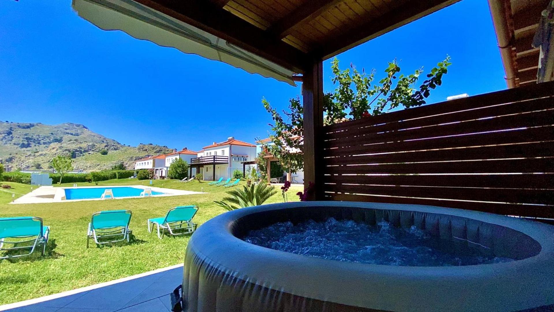 Posidonia Luxury Villas Kolympia 콜림비아 외부 사진