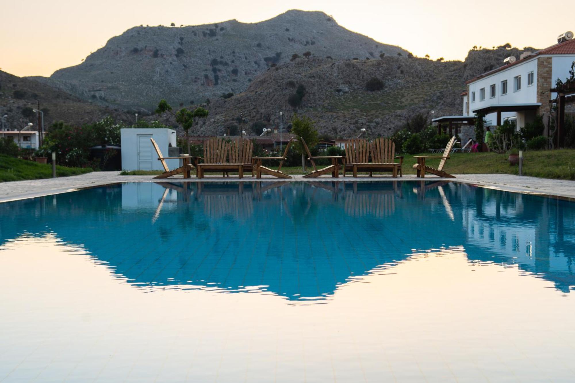 Posidonia Luxury Villas Kolympia 콜림비아 객실 사진